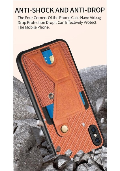 IPhone Xs Max Kart Sahibi Standı Fonksiyonu Braketi Manyetik Tasarım (Yurt Dışından) fırsatları