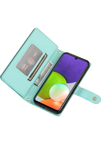 Samsung Galaxy A22 4g Iş Cüzdan Çok Fonksiyonlu Standı Için Flip Case (Yurt Dışından) fiyatları