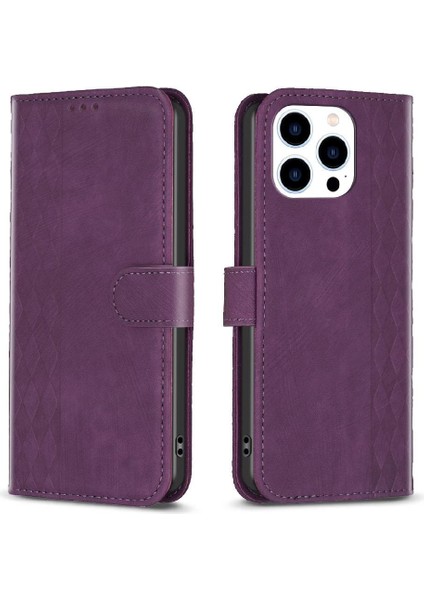 IPhone 15 Için Flip Case Pro Iş Kılıf Kart Yuvaları Tutucu Cüzdan (Yurt Dışından)
