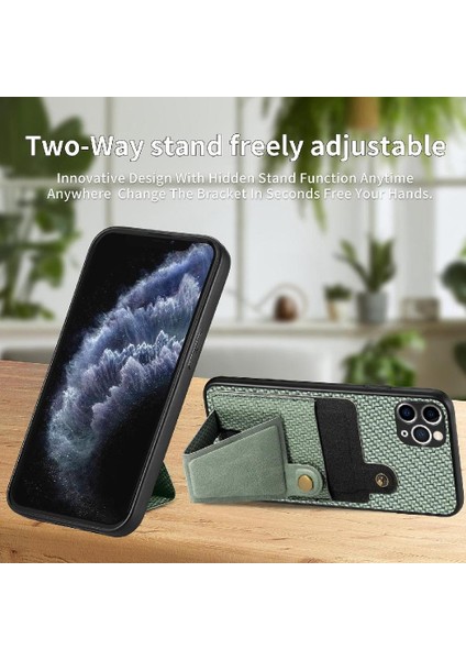 IPhone 11 Için Kılıf Pro Max Braketi Standı Fonksiyonu Cardholder Manyetik (Yurt Dışından) indirimleri
