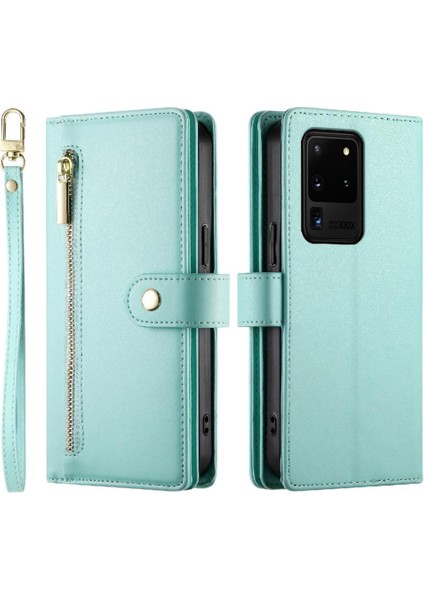 Samsung Galaxy S20 Için Flip Case Ultra Çok Fonksiyonlu Standı Cüzdan Kayış (Yurt Dışından)