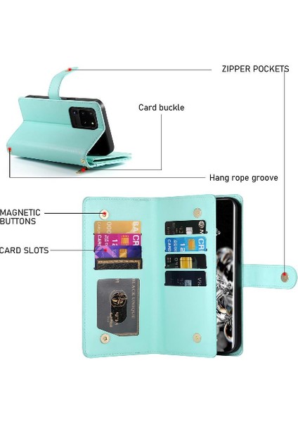 Samsung Galaxy S20 Için Flip Case Ultra Çok Fonksiyonlu Standı Cüzdan Kayış (Yurt Dışından) fiyatları