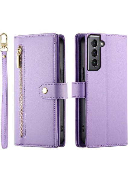 Samsung Galaxy S21 Standı Iş Çok Fonksiyonlu Kayış Için Flip Case (Yurt Dışından)