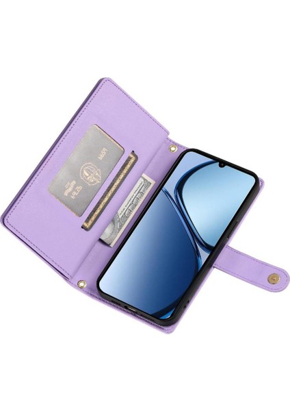 Realme C61 Standı Çok Fonksiyonlu Cüzdan Crossbody Kayışı Için Flip Case (Yurt Dışından) indirimleri