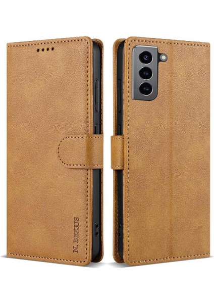 Samsung Galaxy S21 Fe 5g Manyetik Kapatma Için Flip Case Yan Cep Anti (Yurt Dışından)