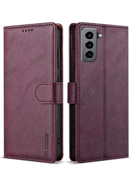 Samsung Galaxy S21 Fe 5g Manyetik Kapatma Için Flip Case Yan Cep Anti (Yurt Dışından)