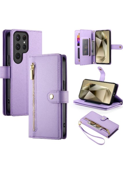 Samsung Galaxy S24 Için Flip Case Ultra Iş Standı Crossbody Kayış (Yurt Dışından) fiyatları