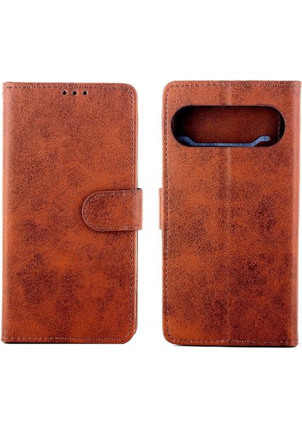 Google Pixel 9 Tam Koruma Kartı Tutucu Kickstand Pu Için Filp Durumda (Yurt Dışından)