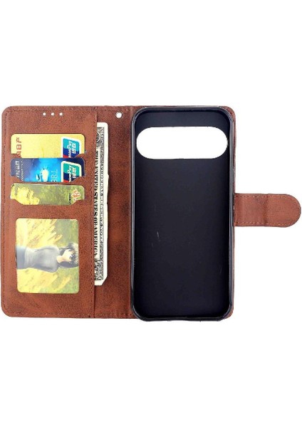 Google Pixel 9 Tam Koruma Kartı Tutucu Kickstand Pu Için Filp Durumda (Yurt Dışından) fırsatları
