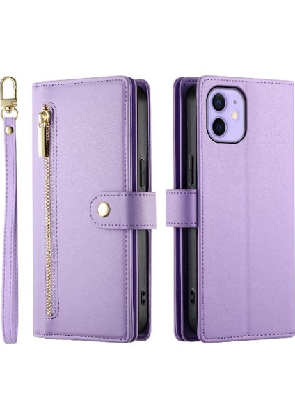 IPhone 12 Pro Için Flip Case Crossbody Kayış Iş Çok Fonksiyonlu (Yurt Dışından) fırsatları