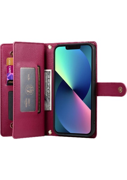 IPhone 13 Için Flip Case Mini Crossbody Kayış Iş Çok Fonksiyonlu (Yurt Dışından) fiyatları