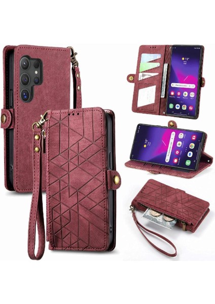 Samsung Galaxy S24 Için Flip Case Ultra Deri Kılıf Darbeye Basit (Yurt Dışından) fırsatları