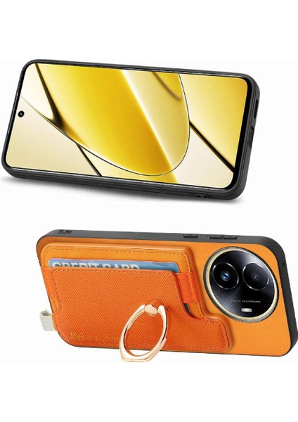 Realme 11 5g Manyetik Magsafe Uyumlu Halka Standı Tutucu Cüzdan Için Kılıf (Yurt Dışından) fırsatları