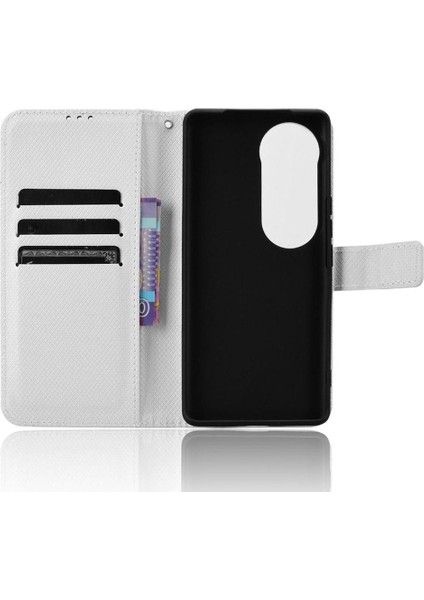 Vivo S19 Pro 5g Için Kickstand Kart Tutucu Kapak Manyetik Cüzdan (Yurt Dışından)
