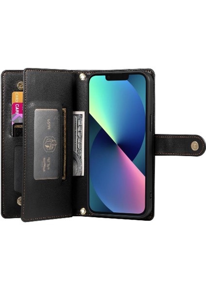 IPhone 13 Için Flip Case Mini Crossbody Kayış Iş Çok Fonksiyonlu (Yurt Dışından) fiyatları