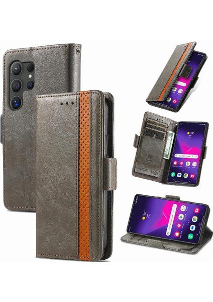 Samsung Galaxy S24 Ultra Cüzdan Çok Renkli Iş Ekleme Için Kılıf (Yurt Dışından) fırsatları
