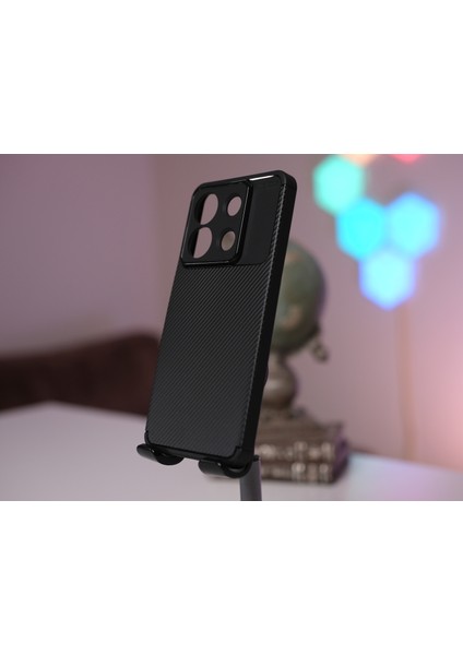 Nero Xiaomi Redmi Note 13 Pro Siyah Uzun Ömürlü Yumuşak Silikon Kılıf