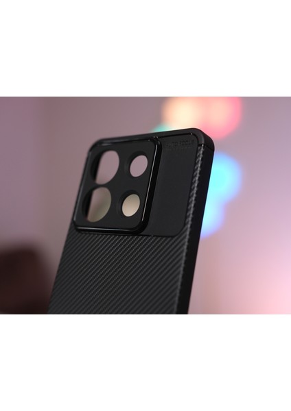 Nero Xiaomi Redmi Note 13 Pro Siyah Uzun Ömürlü Yumuşak Silikon Kılıf