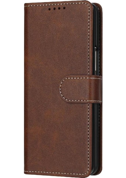 Samsung Galaxy Z Için Flip Case ile 4 5g Kickstand Saf Renk Kat (Yurt Dışından)