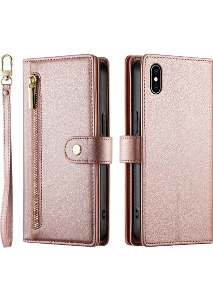 BDT Boutique IPhone Xs Max Çok Fonksiyonlu Cüzdan Iş Crossbody Için Flip Case (Yurt Dışından)