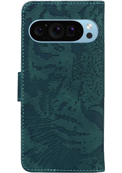 Google Piksel 9 Kickstand Koruyucu Kabartmalı Sevimli Kaplan Için Flip Case (Yurt Dışından) indirimleri