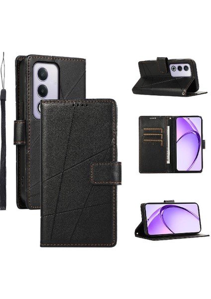 Oppo A3 Pro 5g Için Flip Case Üç Kart Yuvaları Darbeye Şok Emici (Yurt Dışından)