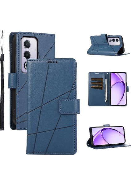 Oppo A3 Pro 5g Için Flip Case Üç Kart Yuvaları Darbeye Şok Emici (Yurt Dışından)