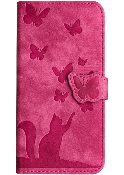 Xiaomi Poco M6 4g Için Flip Case Tutucu Kapak Çevirin Folio Kart Cep Kedi (Yurt Dışından)