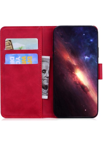 Oppo Oppo 11F 5g Için Flip Case Deri Cüzdan Kabartmalı Sevimli Kaplan (Yurt Dışından)