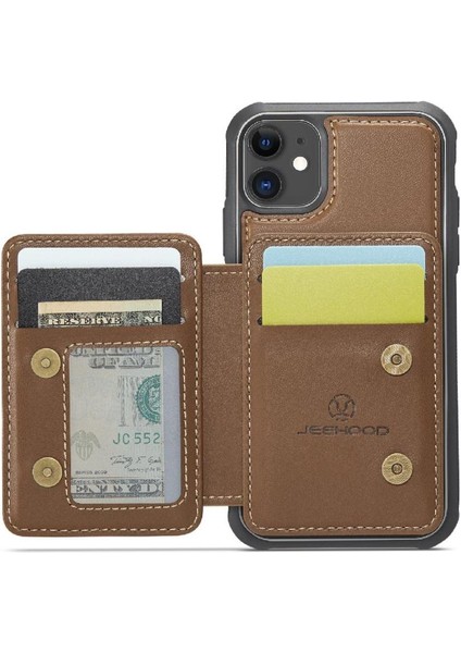 IPhone 11 Için Kılıf Manyetik Rfıd Engelleme Standı Fonksiyonu Ayrılabilir 2 (Yurt Dışından) fiyatları