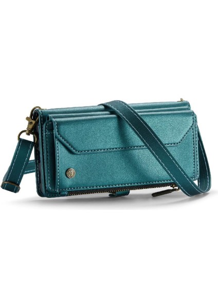 IPhone 16 Için Crossbody Durumda Pro Max Rfıd Engelleme Durumda Cüzdan Kart Tutucu (Yurt Dışından) modelleri