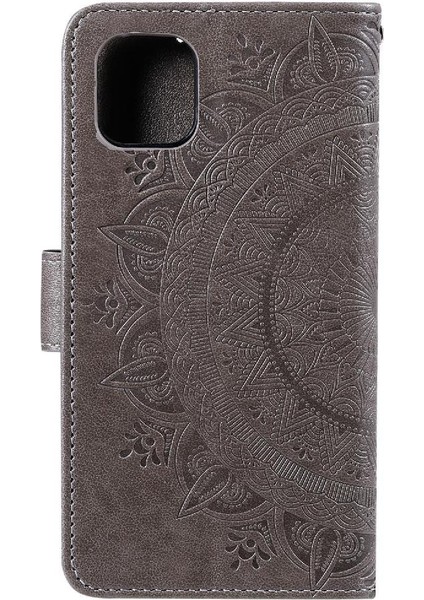 Xiaomi Poco M6 4g Için Flip Case Pu Deri Kickstand Cüzdan Kılıf Totem (Yurt Dışından)