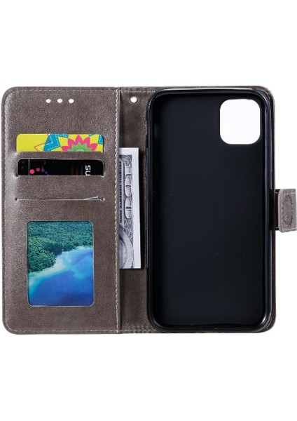 Xiaomi Poco M6 4g Için Flip Case Pu Deri Kickstand Cüzdan Kılıf Totem (Yurt Dışından)