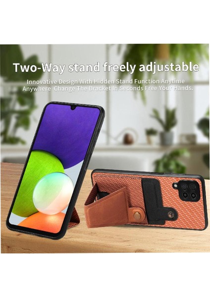 Samsung Galaxy A22 4g Cardholder Için Kılıf Braketi Standı Fonksiyonu Manyetik (Yurt Dışından) indirimleri