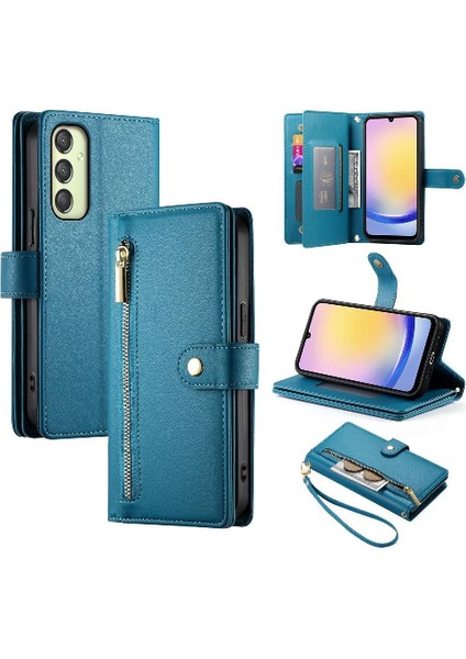 Samsung Galaxy A25 Iş Cüzdan Standı Için Flip Case Çok Fonksiyonlu (Yurt Dışından) fiyatları