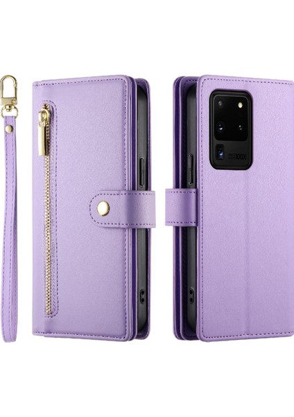 Samsung Galaxy S20 Için Flip Case Ultra Çok Fonksiyonlu Standı Cüzdan Kayış (Yurt Dışından) indirimleri