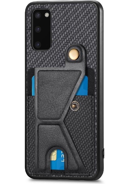 Samsung Galaxy S20 Braket Manyetik Tasarım Standı Fonksiyonu Için Kılıf (Yurt Dışından) fırsatları