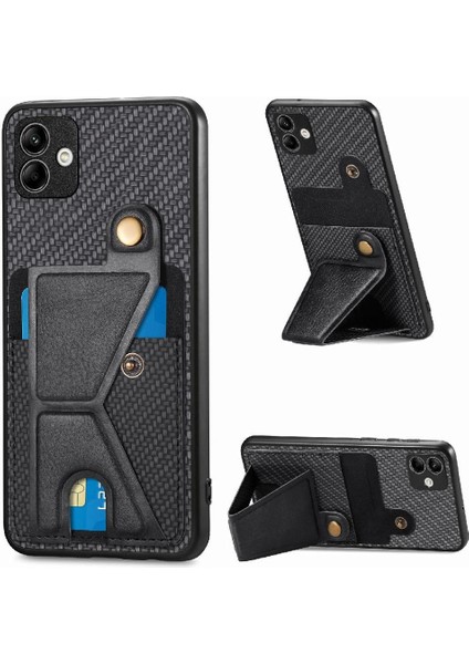 Samsung Galaxy A04 4g Manyetik Tasarım Standı Fonksiyonu Braketi (Yurt Dışından)