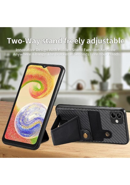 Samsung Galaxy A04 4g Manyetik Tasarım Standı Fonksiyonu Braketi (Yurt Dışından) fiyatları