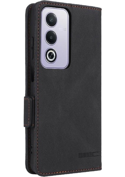 BDT Boutique Toka Manyetik Cüzdan Kart Tutucu ile Oppo A3 Pro Kapak Için Flip Case (Yurt Dışından)