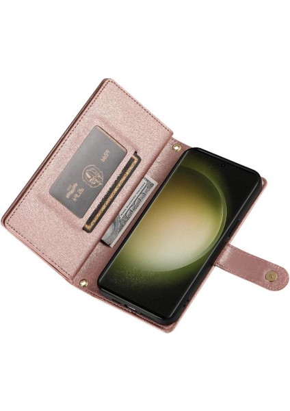 Samsung Galaxy S23 Ultra Crossbody Kayış Cüzdan Iş Için Flip Case (Yurt Dışından) indirimleri