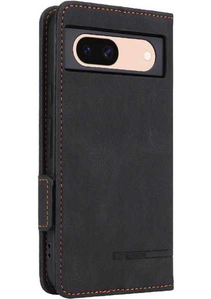Toka Manyetik Cüzdan ile Google Piksel 8A Kickstand Kapak Için Flip Case (Yurt Dışından) modelleri