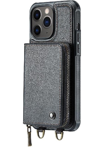 IPhone 11 Pro Max Rfıd Engelleme Şık ve Fonksiyonel Çift Kayış (Yurt Dışından)