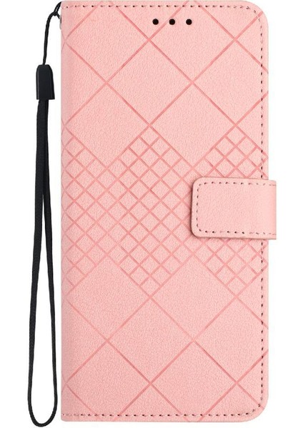Oppo RENO12 Için Flip Case El Kayışı Manyetik Pu ile 5g Kart Yuvası Standı (Yurt Dışından) modelleri