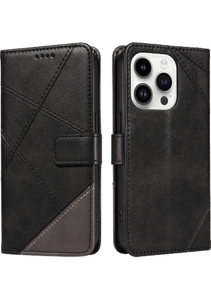 IPhone 14 Pro Max Yüksek Kalite ve Kart Yuvası Deri Telefon Için Flip Case (Yurt Dışından)