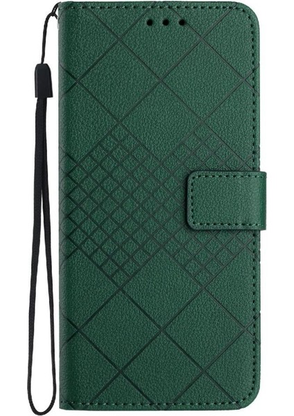 Oppo RENO12 Için Flip Case El Kayışı Manyetik Pu ile 5g Kart Yuvası Standı (Yurt Dışından) fırsatları