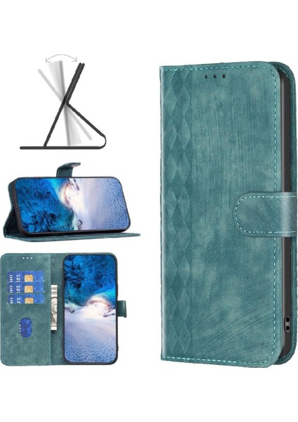 IPhone 15 Için Flip Case Artı Kart Yuvaları Tutucu Iş Çok Renkli Durumda (Yurt Dışından)