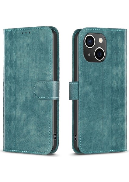 IPhone 15 Için Flip Case Artı Kart Yuvaları Tutucu Iş Çok Renkli Durumda (Yurt Dışından)