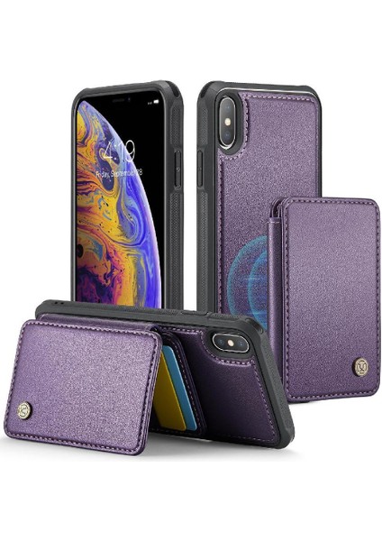 IPhone Xs Max Manyetik 2 1 Işlevsellik Rfıd Engelleme Için Kılıf (Yurt Dışından)