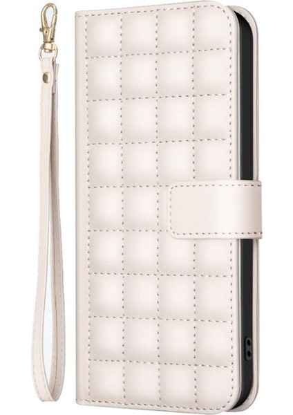 IPhone 13 Için Flip Case Kart Yuvaları Tutucu Iş Basit Tarzı Cüzdan Pu (Yurt Dışından)